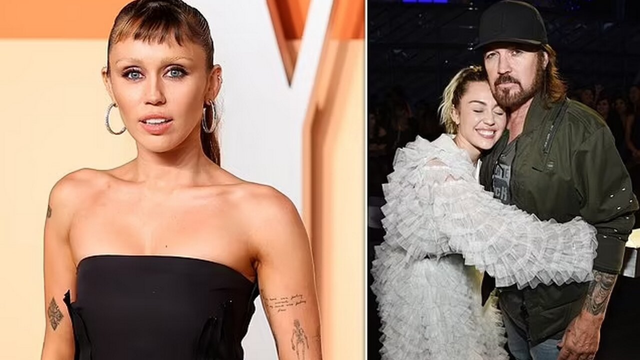 Miley Cyrus Fears Dad May Overshadow Her Comeback