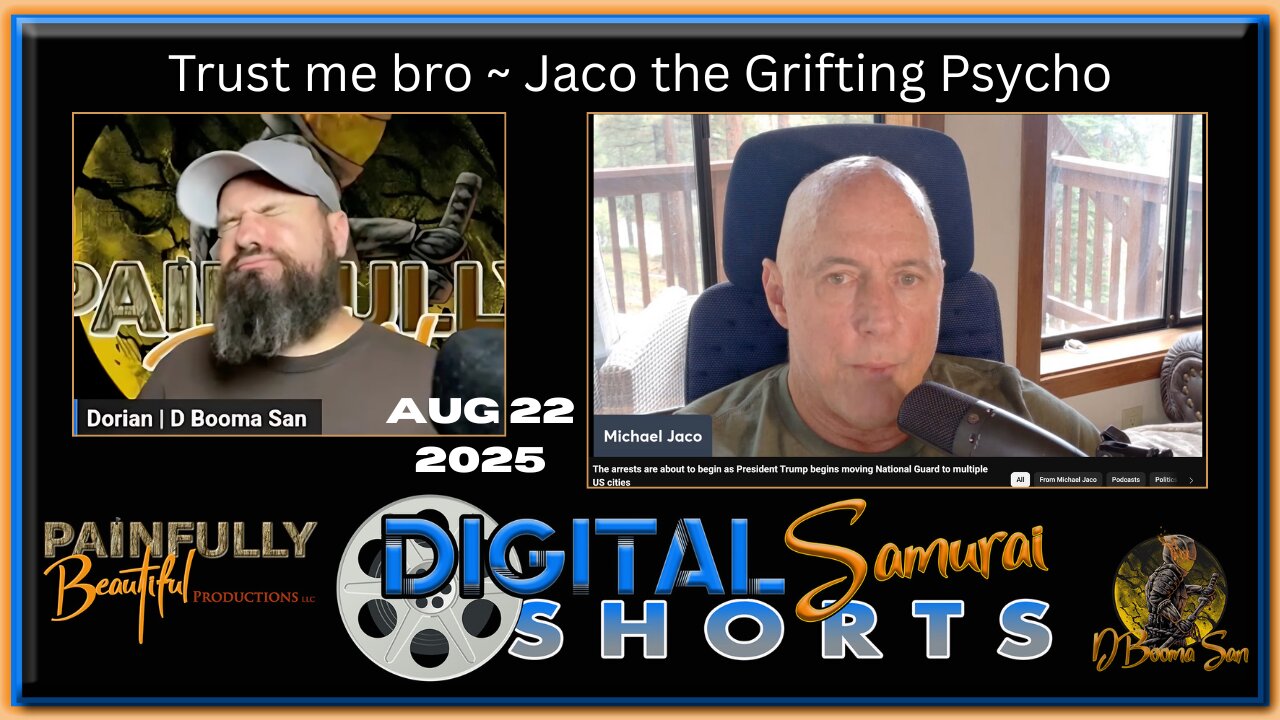 Digital Samurai Short | Trust me bro ~ Jaco the Grifting Psycho