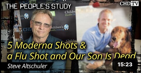 5 Moderna Shots & a Flu Shot and Our Son Is Dead