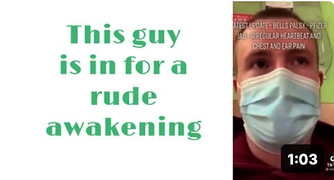 "Rude Awakening Awaits for This Guy"