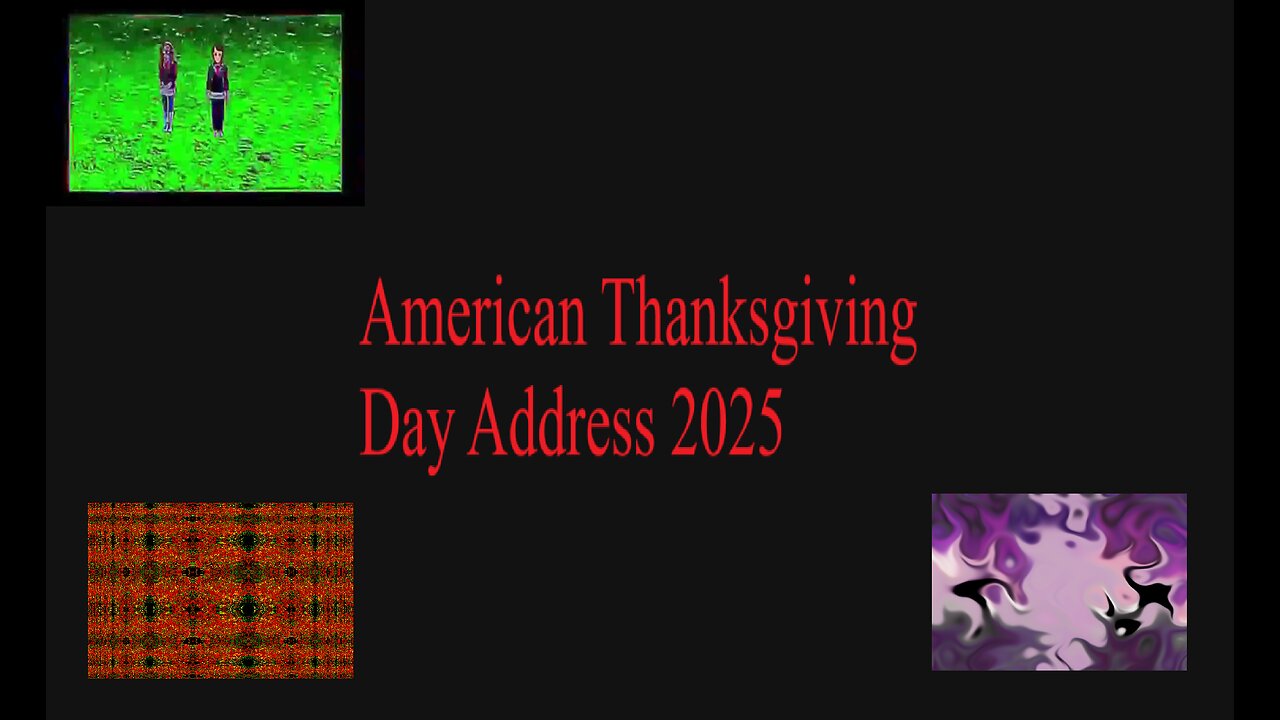American Thanksgiving Address 2025