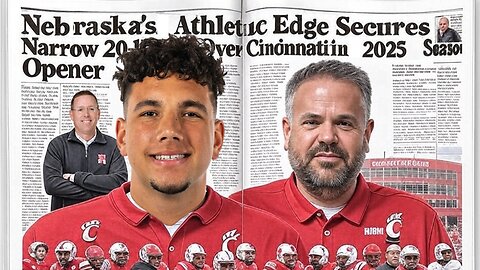 Nebraska’s Narrow Victory Over Cincinnati: Edge in Athleticism Triumphs Over Coaching Deficiencies