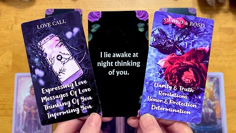 THEY DESPERATELY WANTED TO CALL YOU LAST NIGHT ☎️ THEY COULDN'T SLEEP AND NEEDED TO TELL YOU...