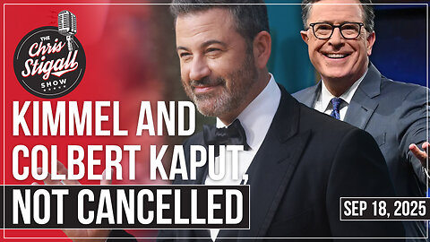 Kimmel and Colbert Kaput, Not Cancelled