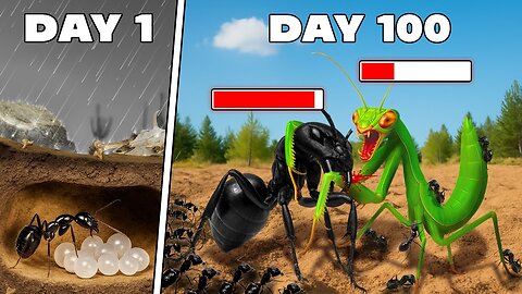Simulating an Ant Colony for 100 Days ANTTREK