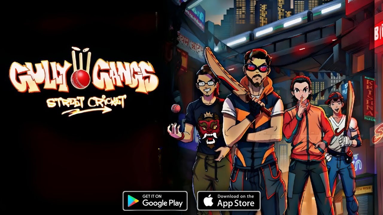 GULLY GANGS STREET CRICKET Gameplay Walkthrough (Android/iOS)