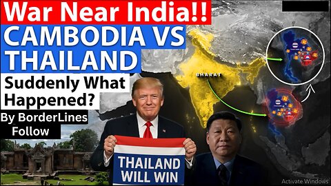 WAR ALERT- THAILAND and CAMBODIA CONFLICT | Shiva Temple Issue | War Near India.