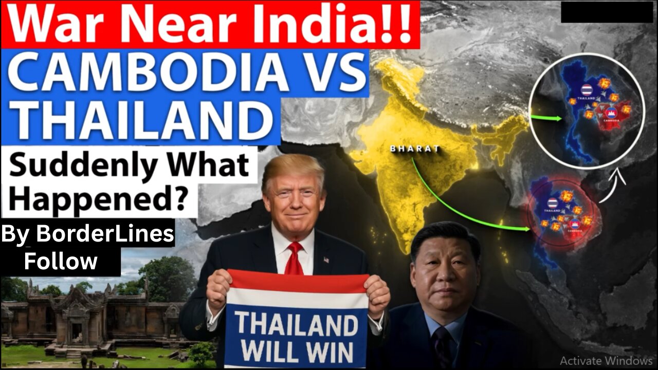 WAR ALERT- THAILAND and CAMBODIA CONFLICT | Shiva Temple Issue | War Near India.
