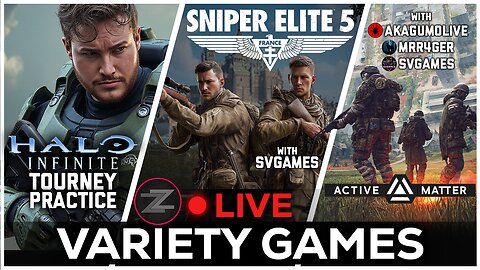 🔴LIVE IN 1440p! - Trying Active Matter w/ Friends, Halo Infinite Practice, & More! - Come Hang Out!