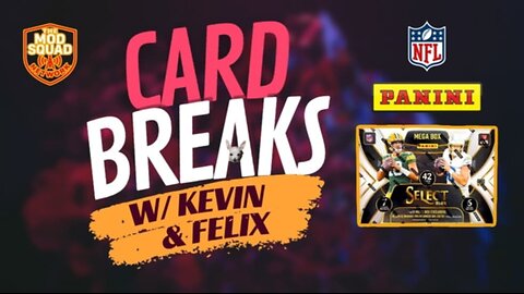 Panini Mega Box Select NFL 2024 Card Breaks With Kevin & Felix