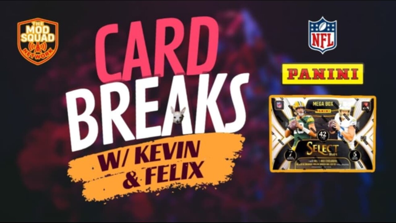 Panini Mega Box Select NFL 2024 Card Breaks With Kevin & Felix