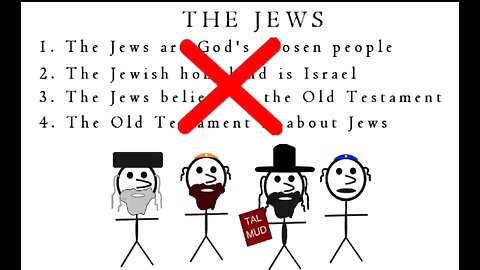 INTERESTING TAKE FROM SOME DUDE >> THE (((JEWS))) -THE NOT SO CHOSEN PEOPLE! 🔥