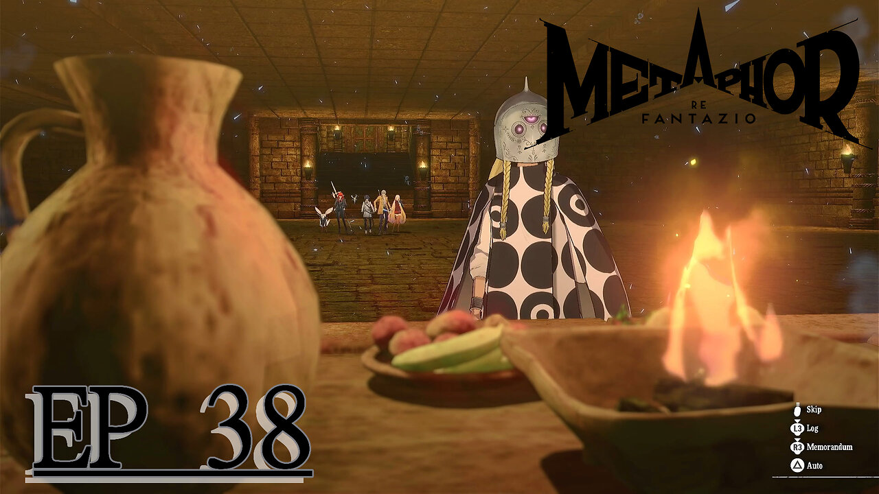 Starborn Feline Plays: metaphor: Refantazio Ep 38: The Dragon God's Dungeon Take 2
