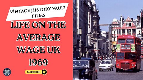 Life on the Average Wage UK 1969 Vintage History Vault Films.
