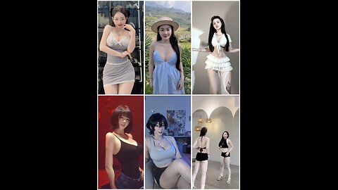 Collection of sexy and seductive girls dancing extremely attractive