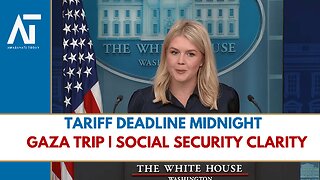 Tariff Bombshell & Gaza Trip: Karoline Leavitt's Press Briefing | US Politics | Amaravati Today
