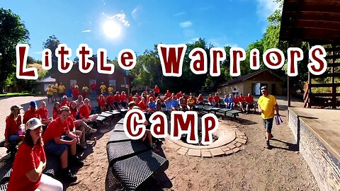 Presentation to Little Warriors Camp