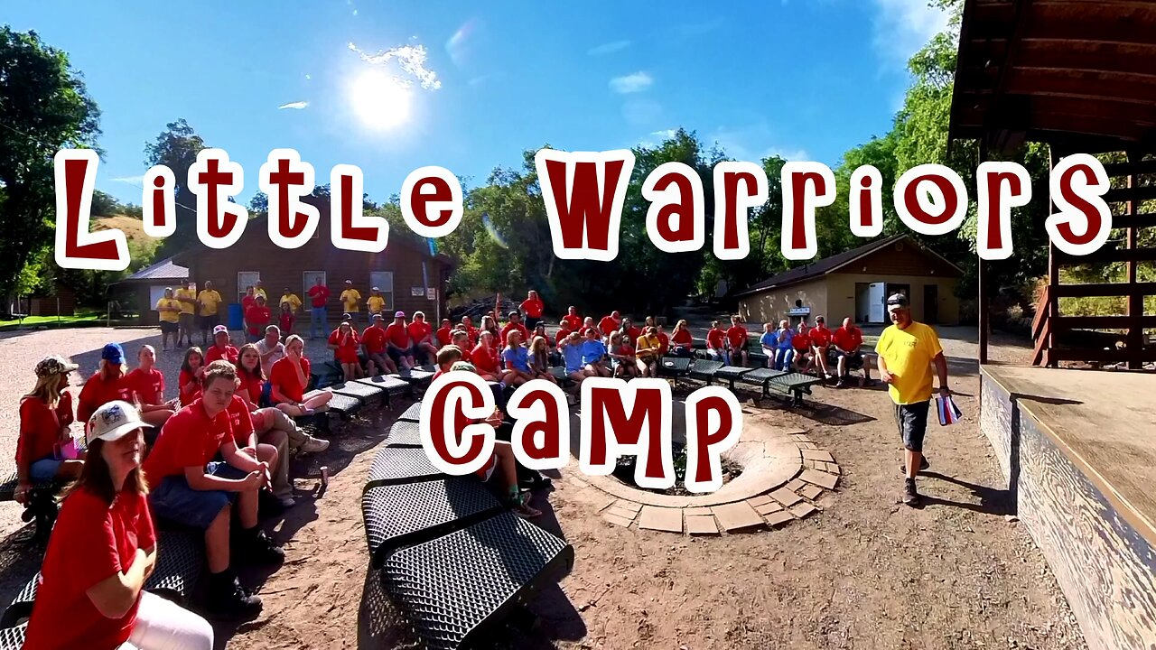 Presentation to Little Warriors Camp