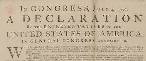 Does USA Need a New Declaration of Independence 1