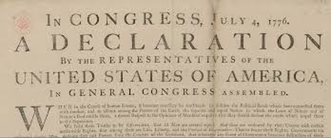 Does USA Need a New Declaration of Independence 1