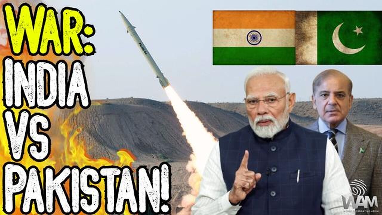 WAR: INDIA VS PAKISTAN! - New Manufactured Crisis! - Nuclear War Threatened! - False Flag In Kashmir