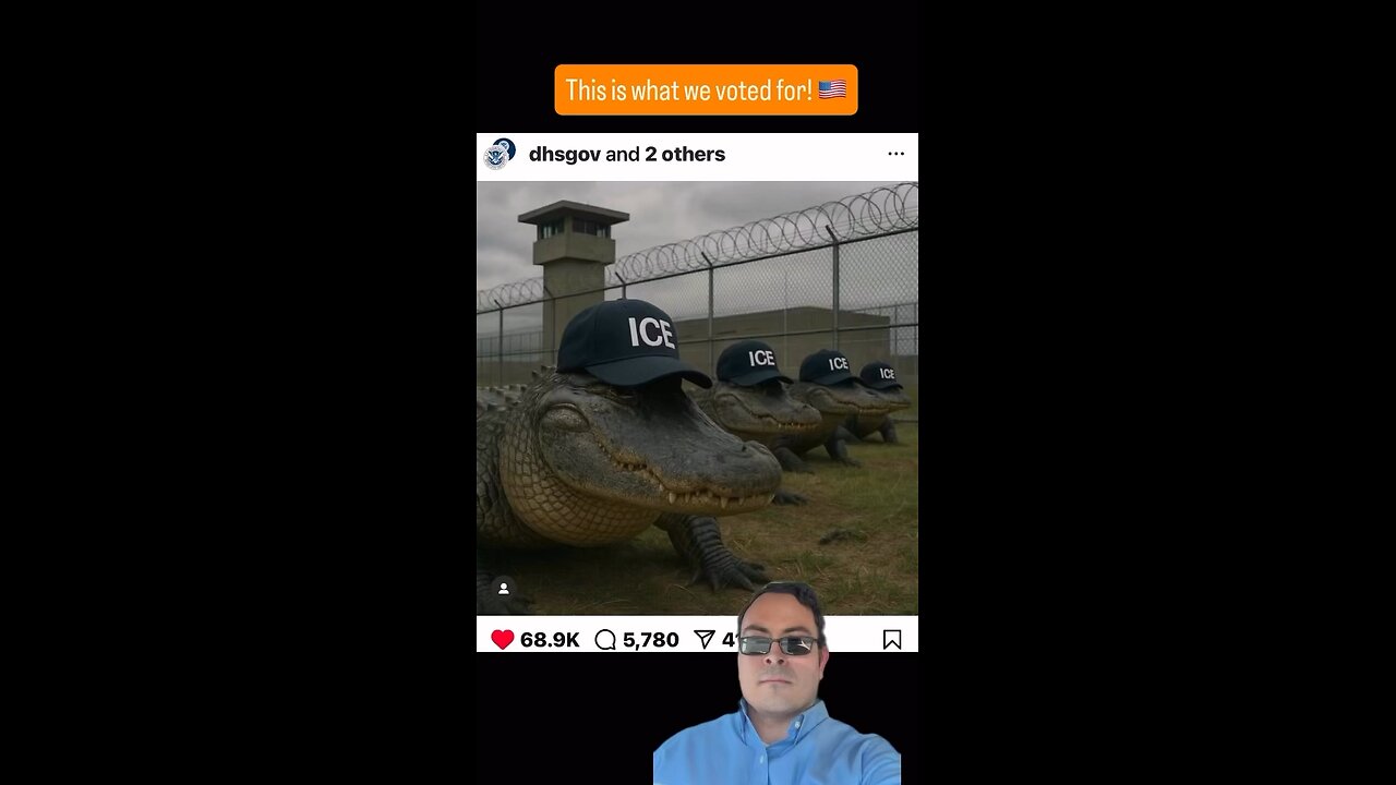 We voted for this - Alligator Alcatraz!