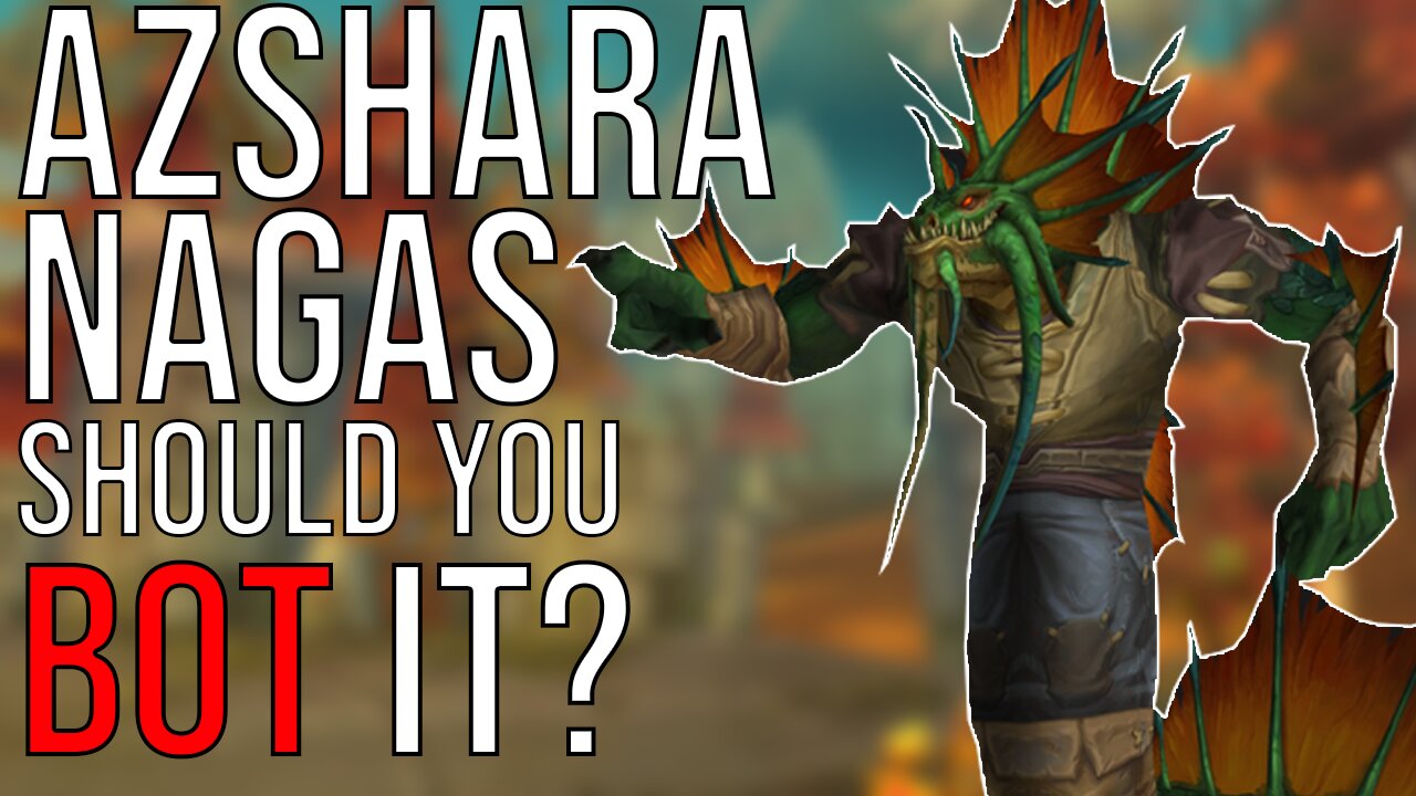 Azshara pearls, should you bot it? Classic fresh gold farming [WoW Botting]