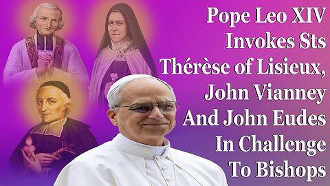 Pope Leo XIV's Challenge To Bishops Invokes Great Saints