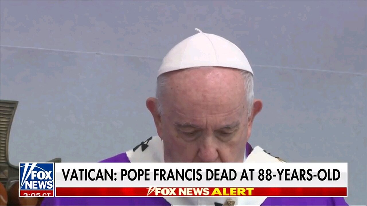 🚨 POPE FRANCIS DEAD AT 88