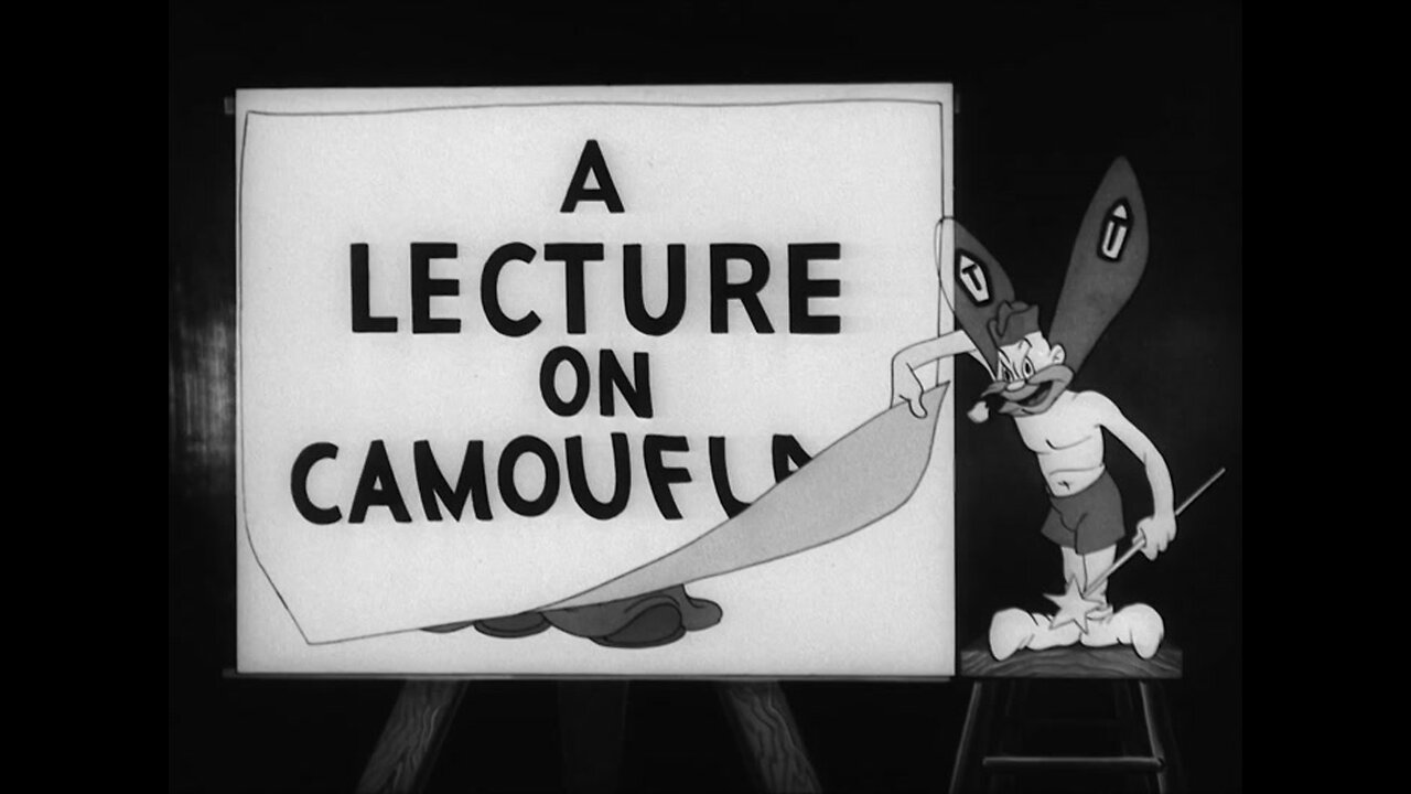 A Lecture on Camouflage, 1942 – Private Snafu