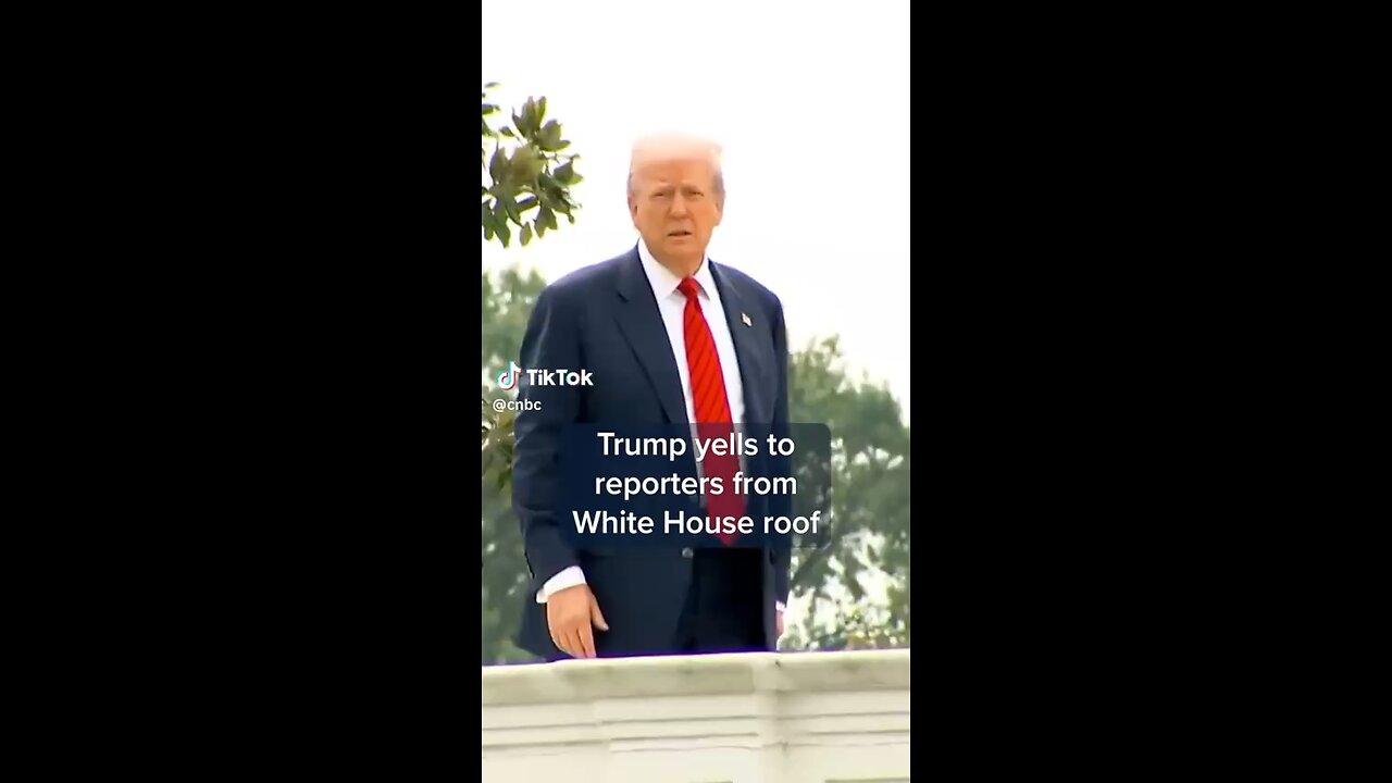 Reporters Ask POTUS What He’s Doing On The Roof?
