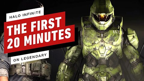 Halo Infinite Campaign - The First 20 Minutes on Legendary Difficulty 4K 60FPS