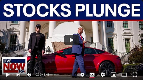 Elon Musk Tesla stocks plunge amid feud, Trump to sell his Tesla