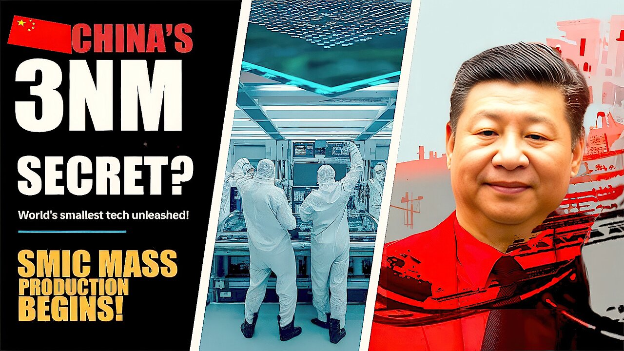 🇨🇳 CHINA'S 3NM SECRET? SMIC Mass Production Begins!