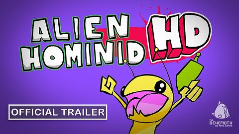 Alien Hominid HD - Launch Trailer | PS5 & PS4 Games