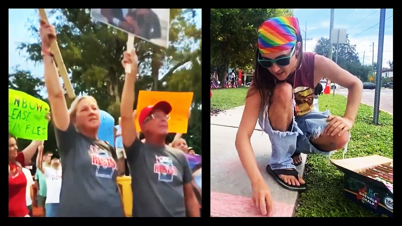 Florida Liberals Continue Meltdown Over Gay Crosswalk Removals