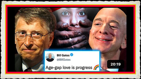 Bill Gates and Jeff Bezos Exposed Funding World's Largest Pedophile Ring - Media Blackout
