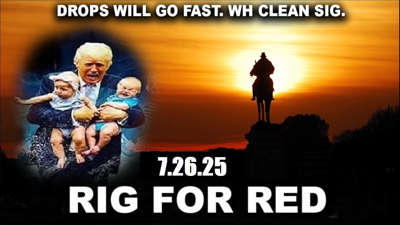 And We Know BOMBSHELL 07.26.25: "Rig For Red, Clinton/Obama, Everything Planned-Years"