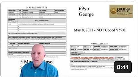 The CDC Failed to Code and Report Those Who Died of Cardiac Arrest 5 Minutes After Covid Injection In Early 2021