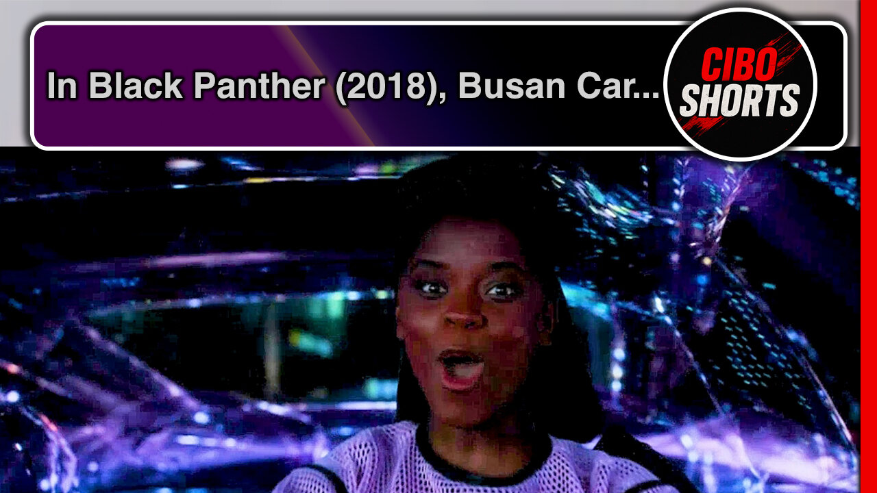 In Black Panther (2018), Busan Car ChaseShuri remote-drives a car from