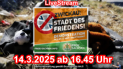 LiveStream 14.3.2025 Rally against the Bundeswehr advertising ban and the resistance of the mayor