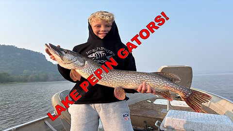 Catching BIG Northern Pike on Lake Pepin