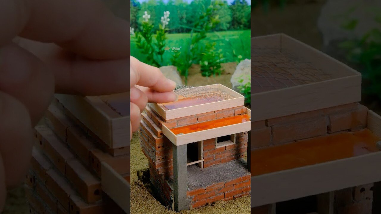 From Mini Bricks to an Adorably Cute House – How I Did It? #vfuho #miniature #house
