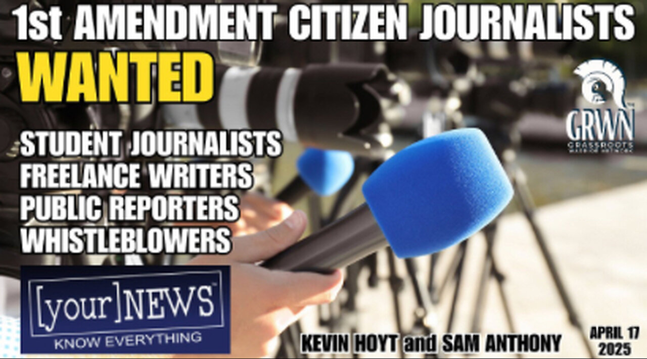 HELP WANTED: Reporters, Journalists and whistleblowers