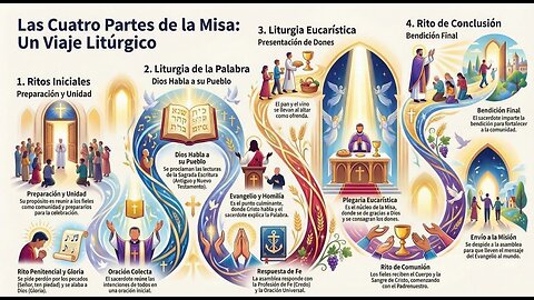 PARTES DE LA EUCARISTIA EXPLICADA