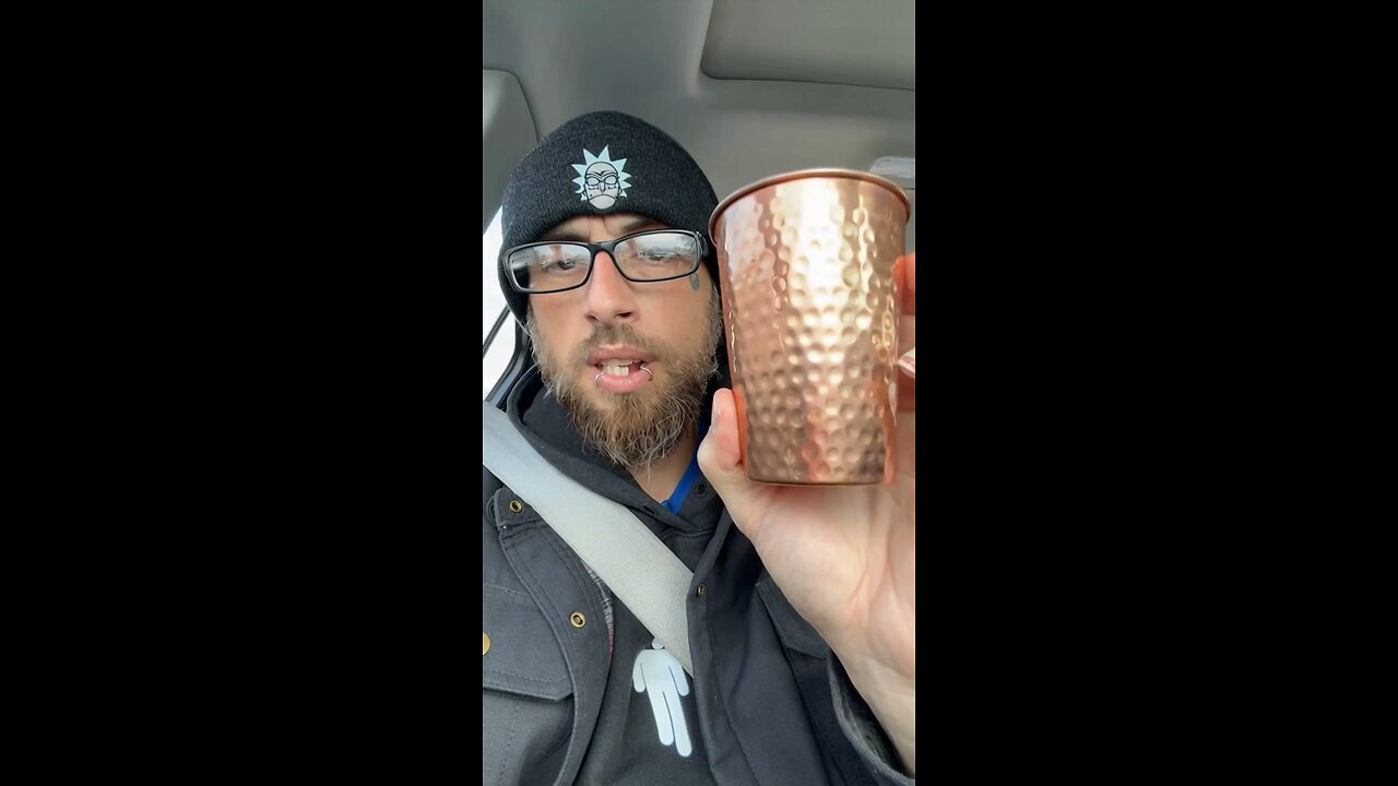 Copper cup