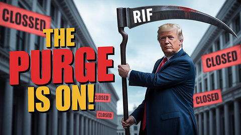 FEDERAL WORKER PURGE: Trump’s Mass Layoff Order!‼️