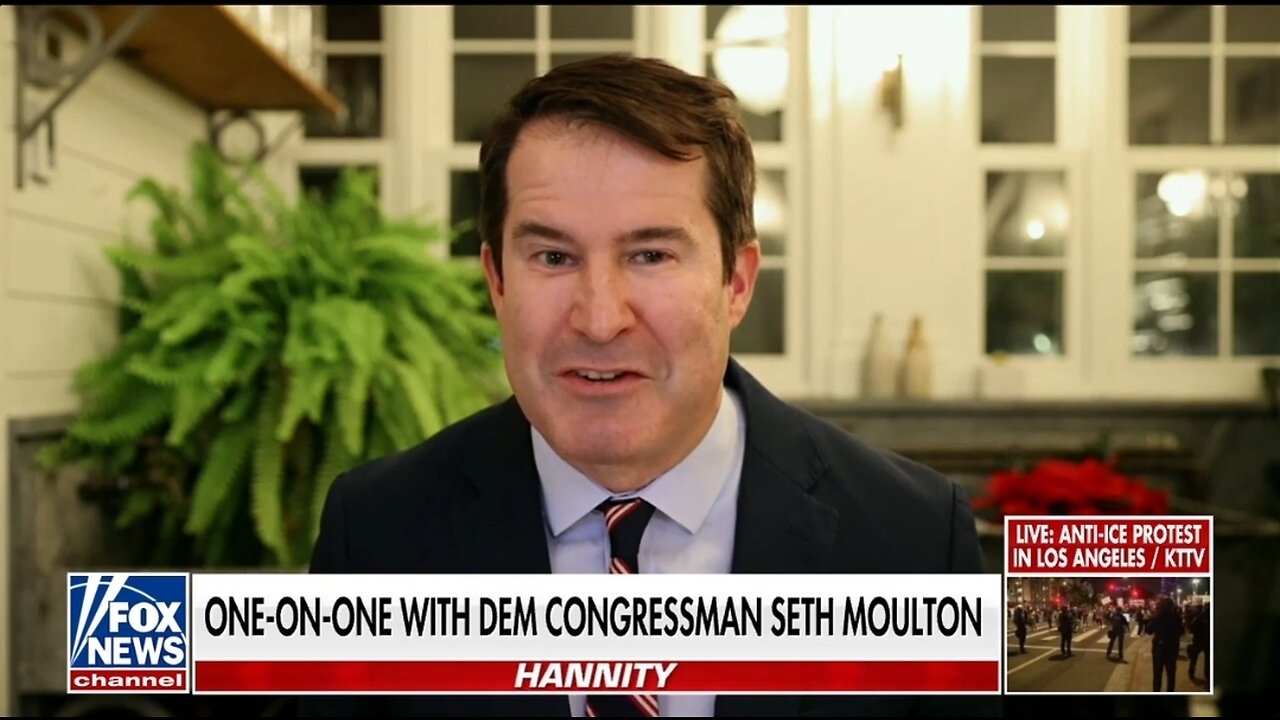Rep Moulton Denies Inciting Anti-ICE Protesters