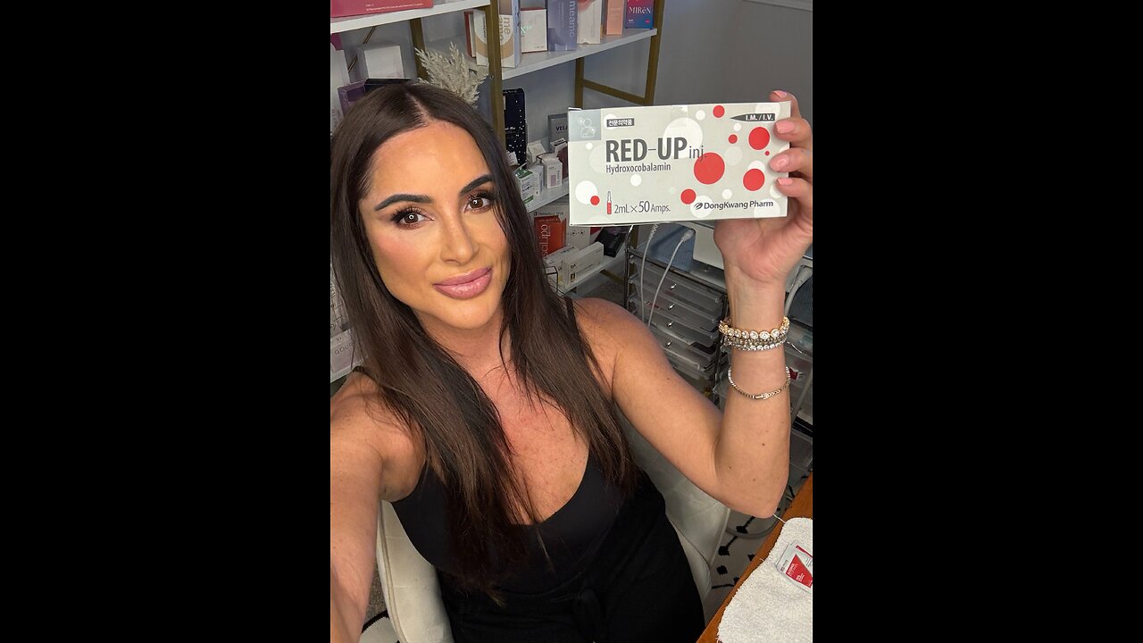 How I inject B12 injection Anti-aging Health | Estaderma use code LOIS save 💰🙌🥰| Red-up inj