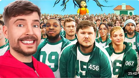 $456,000 Squid Game In Real Life! Mr Beast